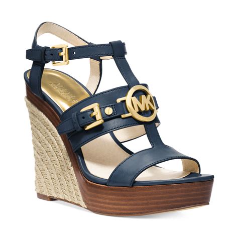 navy blue michael kors shoes|michael kors navy blue boots.